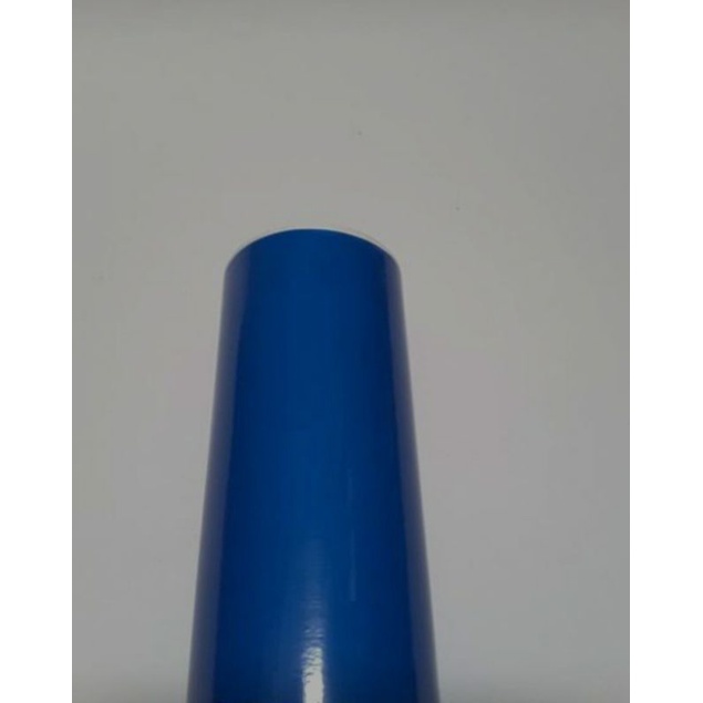 Stiker background aquarium biru glossy