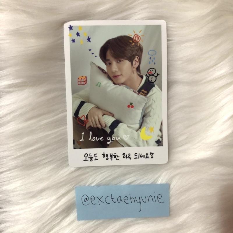 [READY] SPC FANLIVE SHINE X TOGETHER 2021 TAEHYUN TXT TOMORROW X TOGETHER SPECIAL PHOTOCARD MINI MER