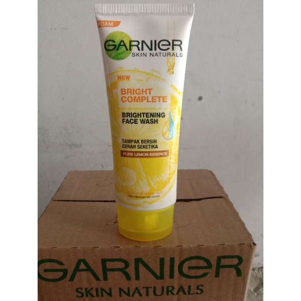 GARNIER Bright Complete Brightening Face Wash 100Ml