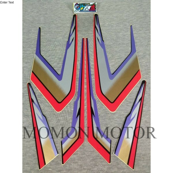 STICKER STRIPING RX SPECIAL BIRU TAHUN 1995 STIKER LIS STANDAR ORI YAMAHA