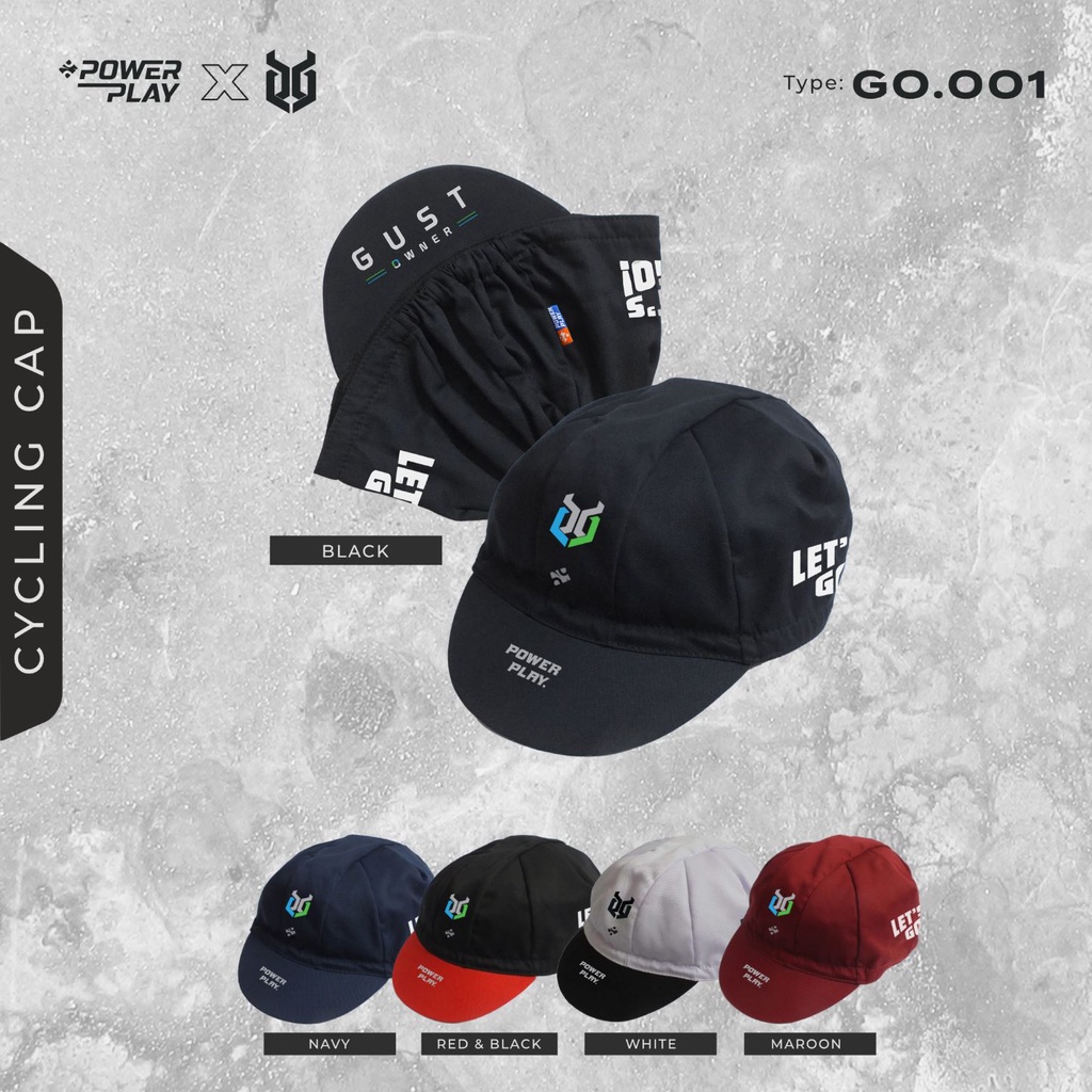 Cycling Cap GO.001 Lets Go Series - Cycling Cap Fnhon - Cycling Cap Gust Owner
