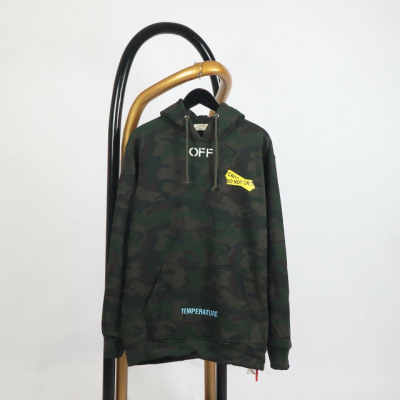 Hoodie Pria Wanita Murah Off White Camo