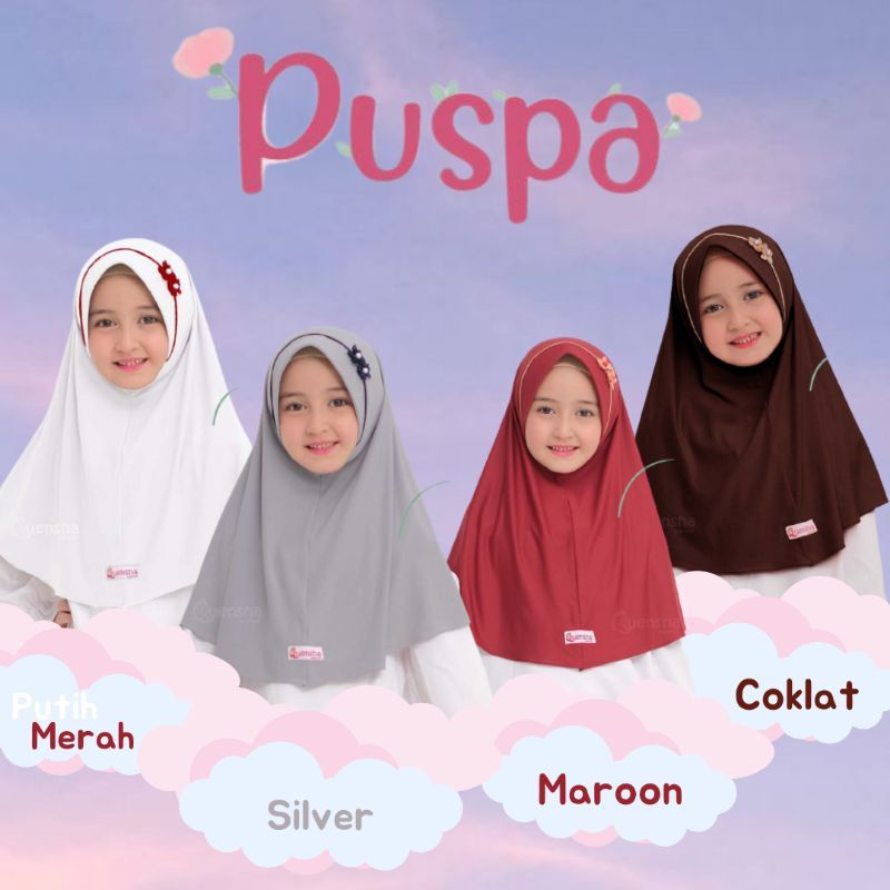 HIJAB ANAK PUSPA ORI QUENSHA