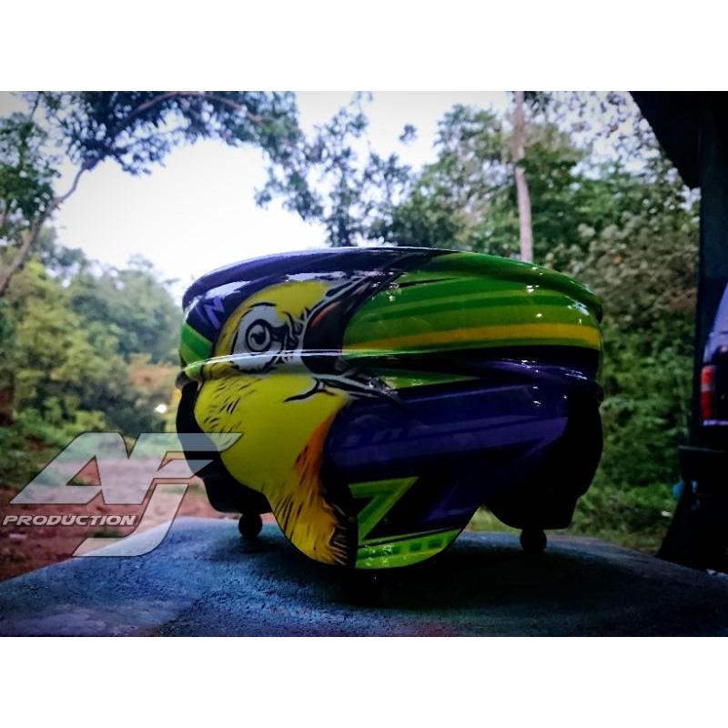 tebok pleci water decal