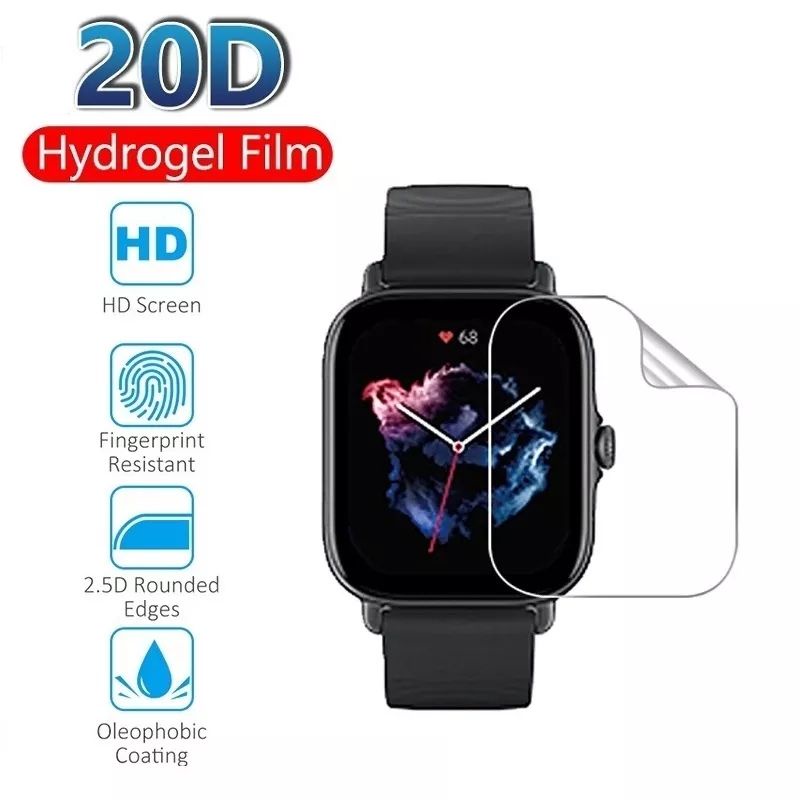 Hydrogel Screen Protector for Amazfit GTS 3 / GTS 4 / GTS 4 Mini