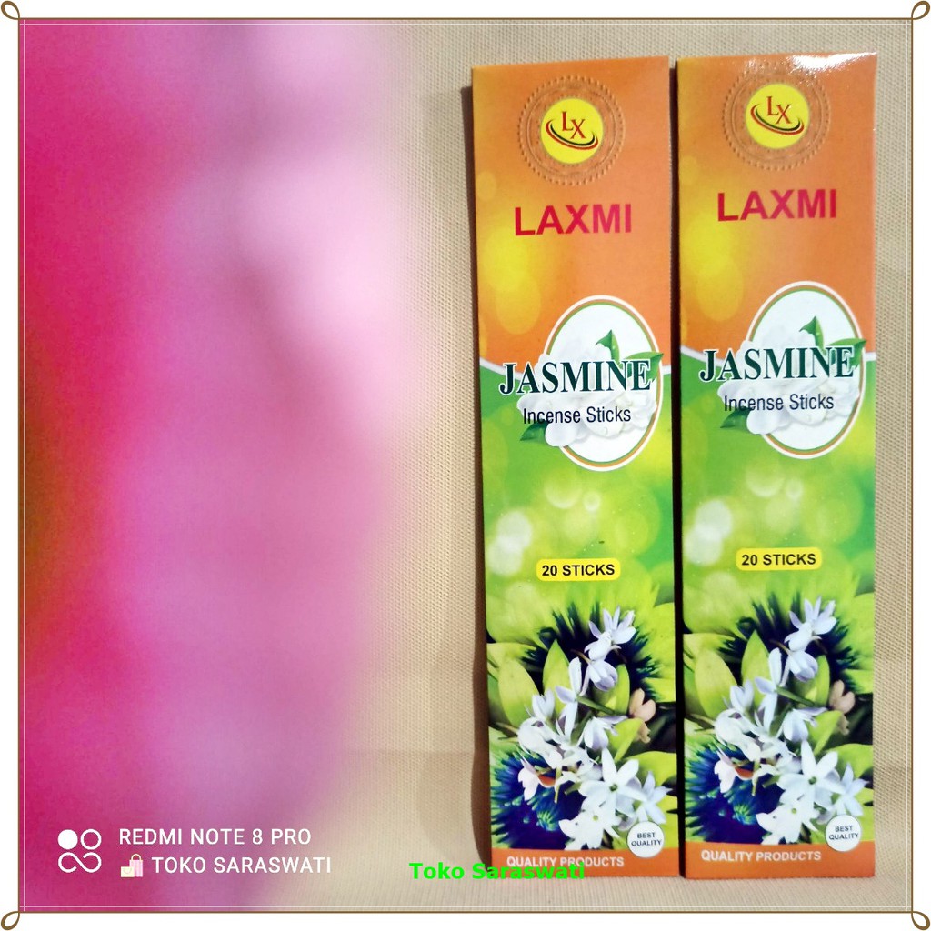 Hio Dupa Wangi Aromaterapi Soft Jasmine Laxmi Isi 20 Stik