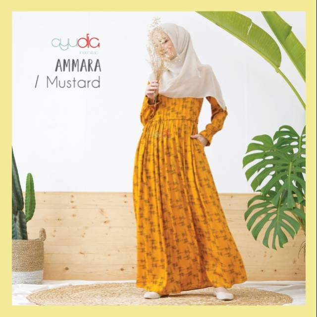 Ammara dress ayudia / gamis ammara ayudia