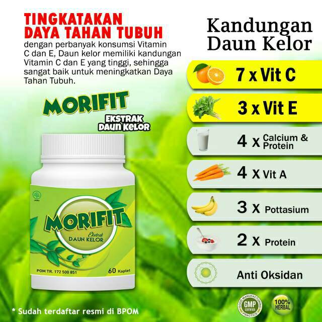 Morifit Capsul, Botol 60 capsul