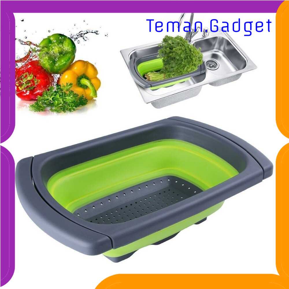 TG-DA AsyPets Rak Bak Cuci Sayur Foldable Collapsible Drainer - JY748