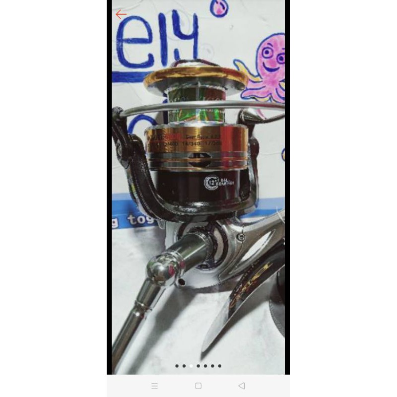 Reel 6000 Blood Magno XT power handle