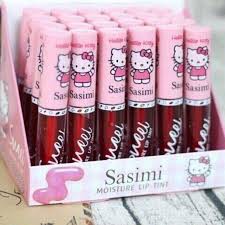 [1 BOX ISI 24] lip tint sasime ORI sweet karakter hellokity moisture liptint