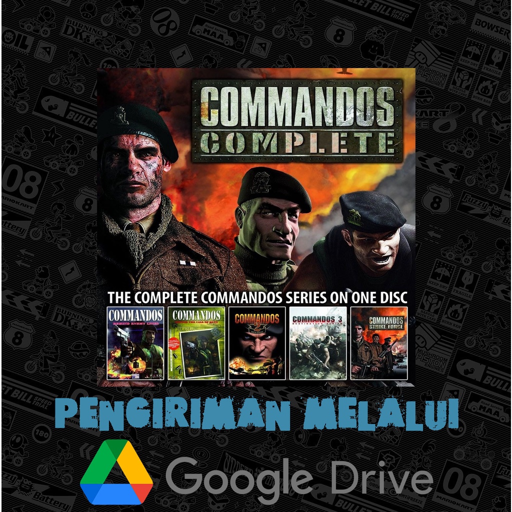 Jual GDRIVE PC COMMANDOS COMPLETE COLLECTION Shopee Indonesia