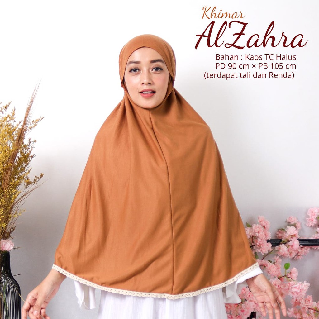 TERLARISSS!!! KHIMAR JUMBO DEWASA MUSLIMAH/BERGO MARYAM TALI_KHIMAR ALZAHRA_BAHAN KAOS TC PREMIUM