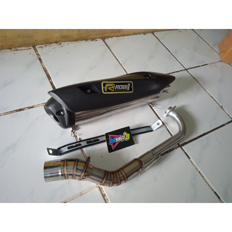 KNALPOT STANDAR RACING ROB1 YAMAHA NMAX OLD NMAX NEW