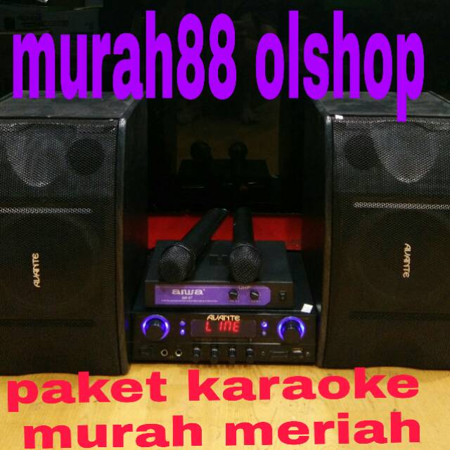 Paket karaoke avante murah meriah