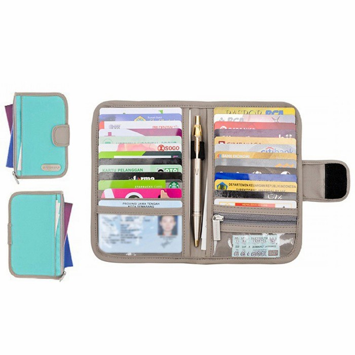 

READY D'renbellony Card Holder Red / Dompet kartu / tempat kartu kredit atm - Zokai - Tosca TERLARIS