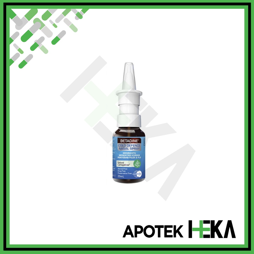 Betadine Nasal Spray Cold Defence 20 ml  (SEMARANG)