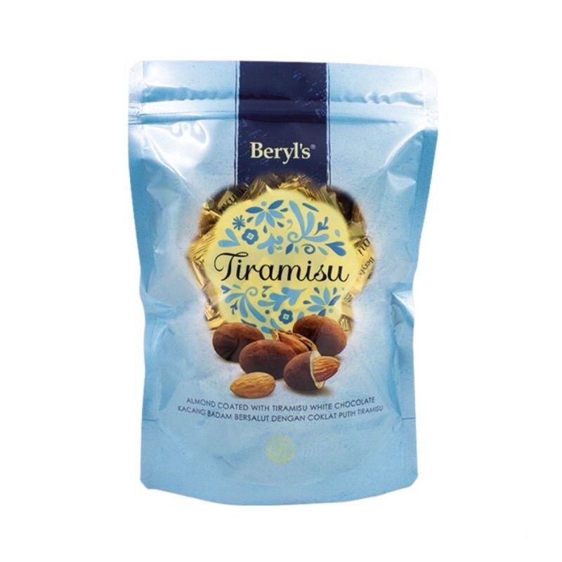 

Beryl's Tiramisu Almond White Chocolate 300gr / Coklat Putih Tiramisu