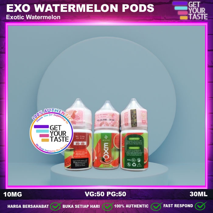 Liquid Exo Watermelon Pods Fiendly 30ML by Monk