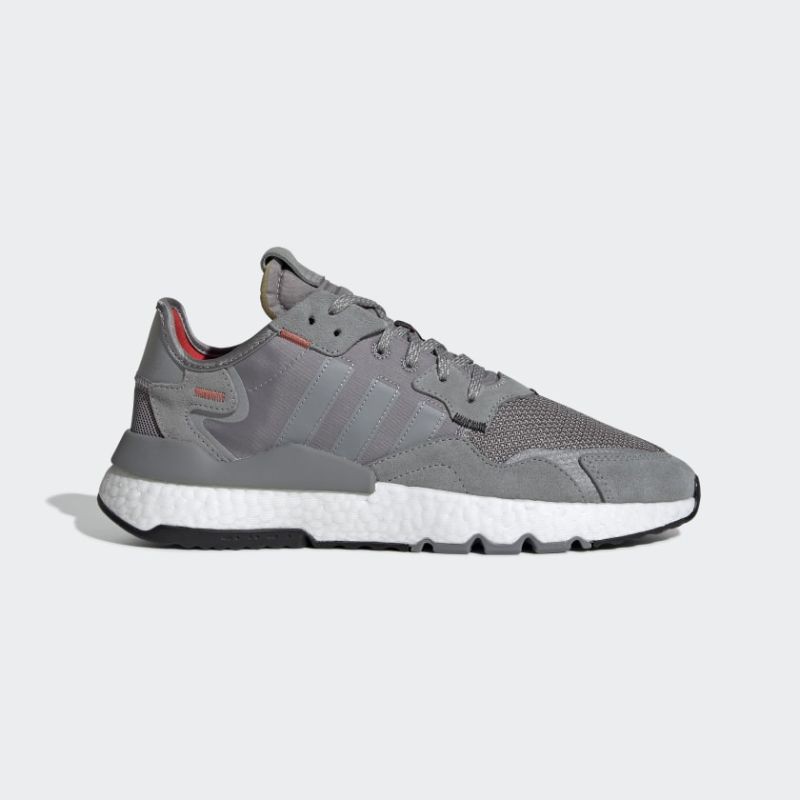 Adidas Nite Jogger Unisex Shoes Grey Three Original