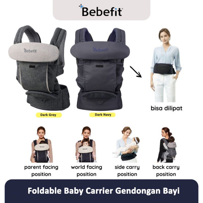 Bebefit Korea Smart Baby Carrier Foldable Hip Seat Gendongan Bayi