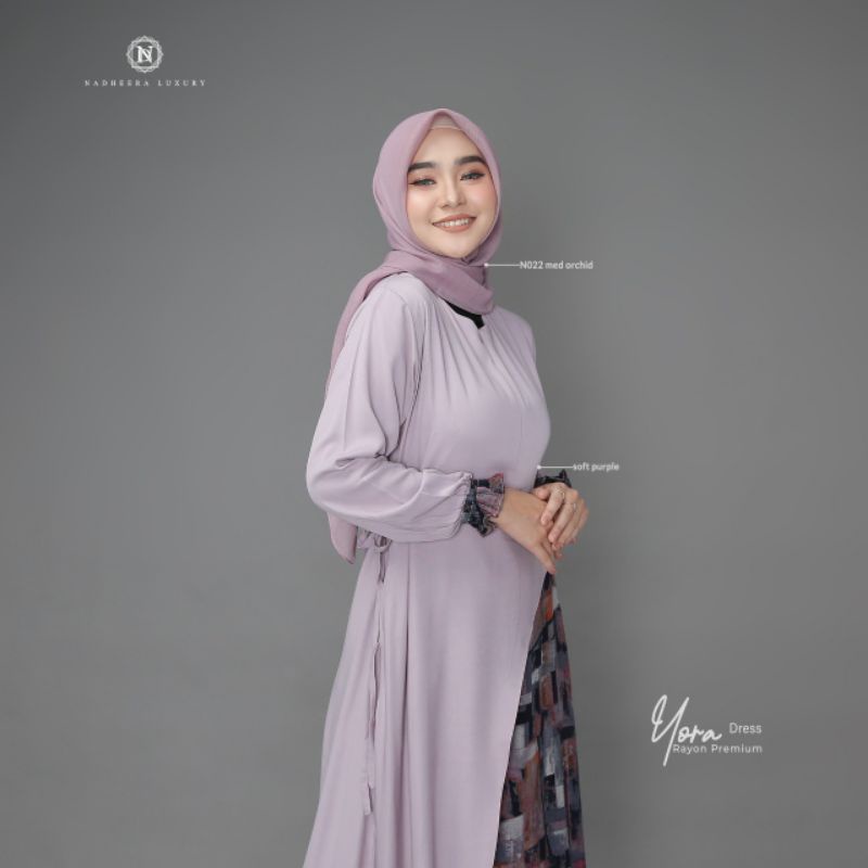 YORA DRESS by nadheera luxury