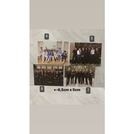 sharing official BTS memories 2020 oneul book photo group ot7