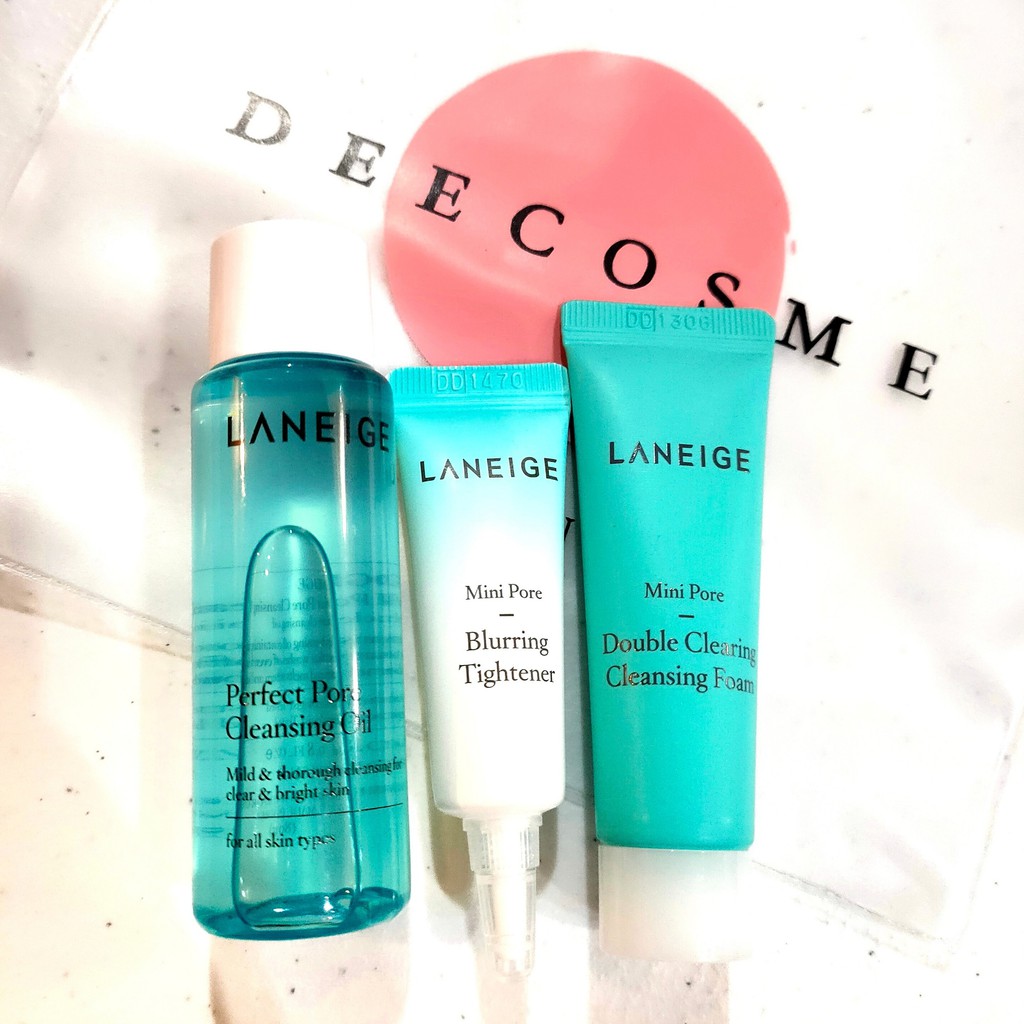 Laneige Mini Pore Trial Kit 3item / Paket Skincare