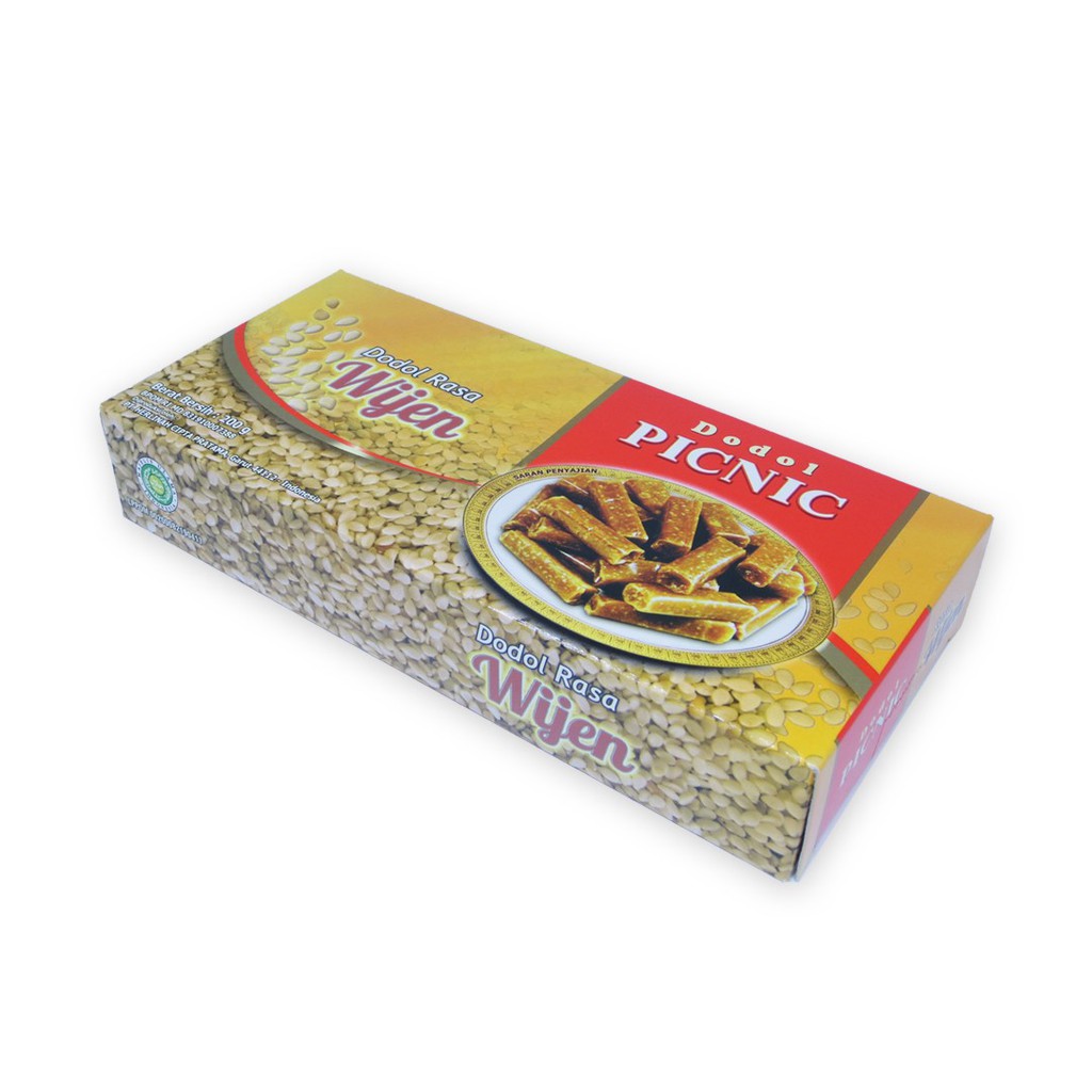 Dodol Garut Picnic Rasa Wijen 200g Halal