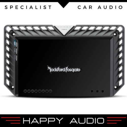 Power Amplifier 4 Channel Rockford Fosgate T400-4 400 Watt 4 Ohm