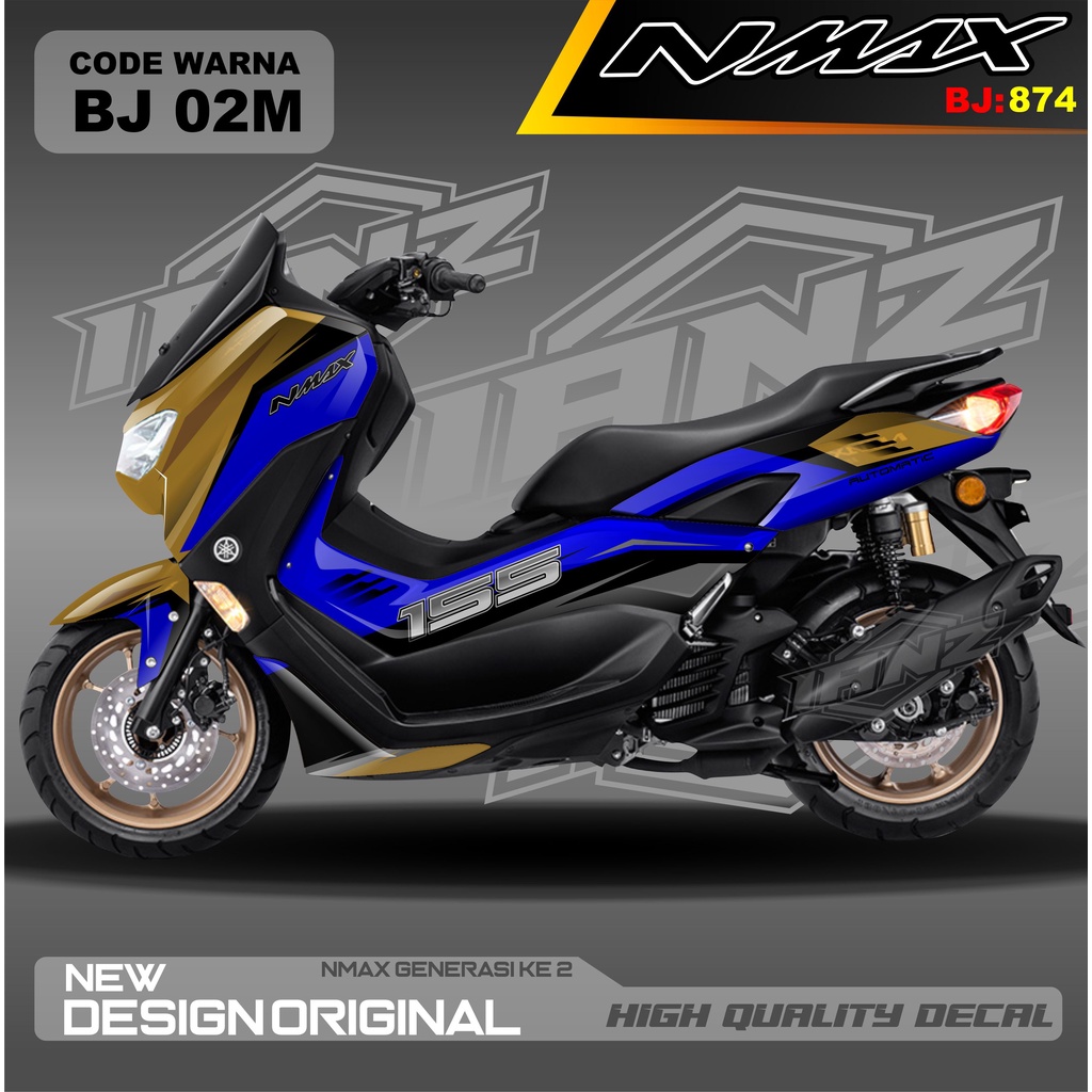 DECAL STICKER ALL NEW NMAX FULL BODY / DECAL FULL BODY NMAX / STIKER FULL BODY NMAX /  sticker nmax / decal nmax / stiker motor nmax / decal new nmax