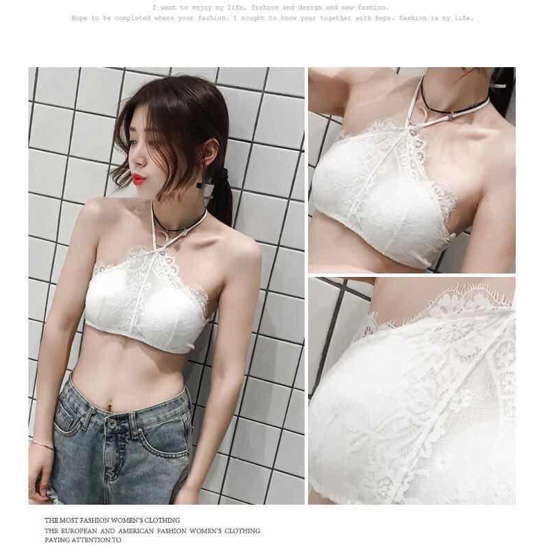 Chelyne BH Bralette T9617 Bahan Kaos Variasi Brukat