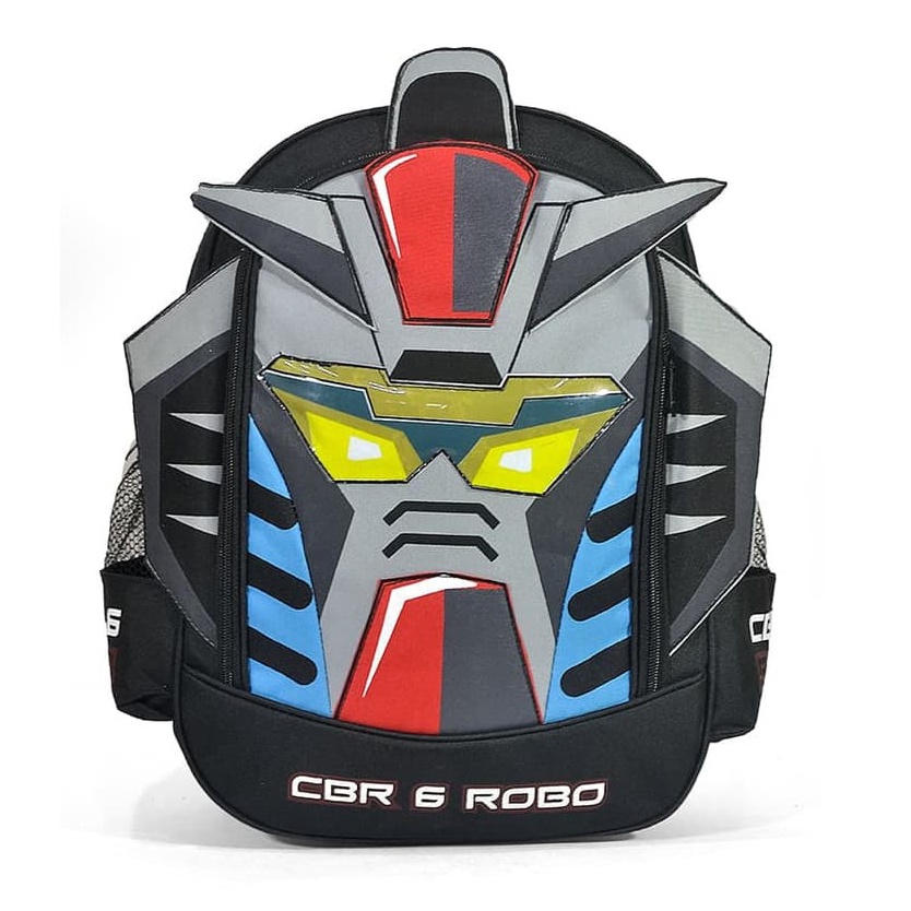 Tas Anak Laki Laki Gambar Robot-tirex Gendong Punggung ransel anak Sekolah paud-tk/sd CR-430 dinosaurus Robot Bags