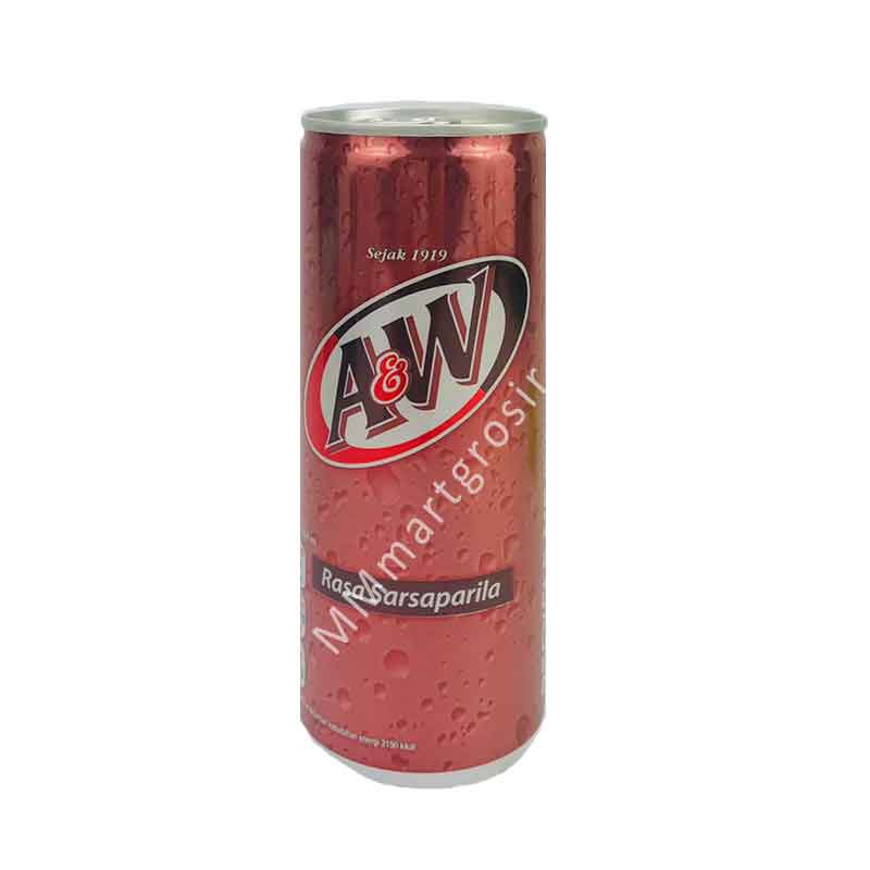 Coca-Cola A&amp;W / Rasa Sarsaparila / Soft drink / 250ml