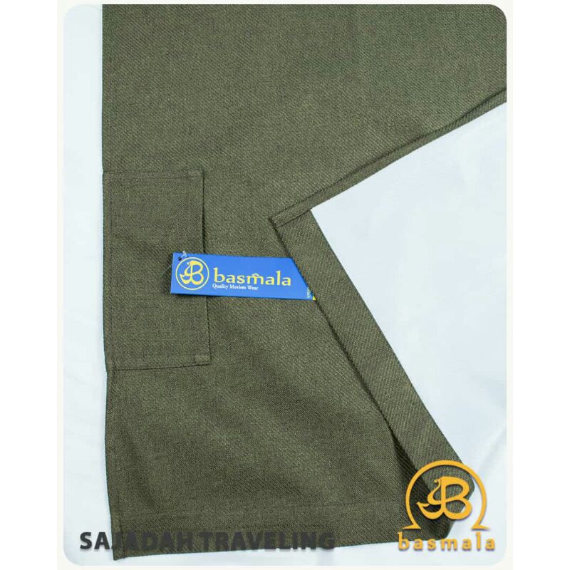 ZAJA - SAJADAH TRAVELING MOTIF SABLON PERLENGKAPAN SHOLAT / SAJADAH TRAVELING GAMPANG DI BAWA BERPERGIAN KE LAUT ATAU KE GUNUNG / PERLENGKAPAN SHOLAT MINIMALIS / SAJADAH TRAVEL KEKINIAN ANTI SLIP / SAJADAH LIPAT SAJADAH WATERPROOF ANTI AIR ANTI SLIP