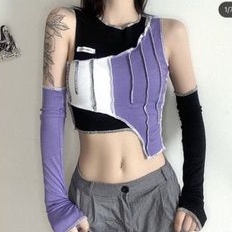 WEARJAYCEE - Aletta Crop Reworked Top