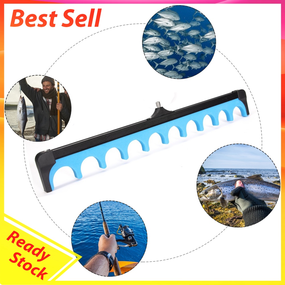 Universal Fishing Rod Stand Holder Feeder Rack EVA Sea Fishing Pole Bracket