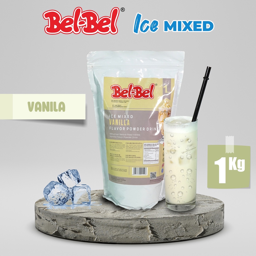 

Milkshake Vanilla | Bubuk Minuman Milkshake Rasa Vanilla | Milkshake Powder 1 Kg Halal | BPOM