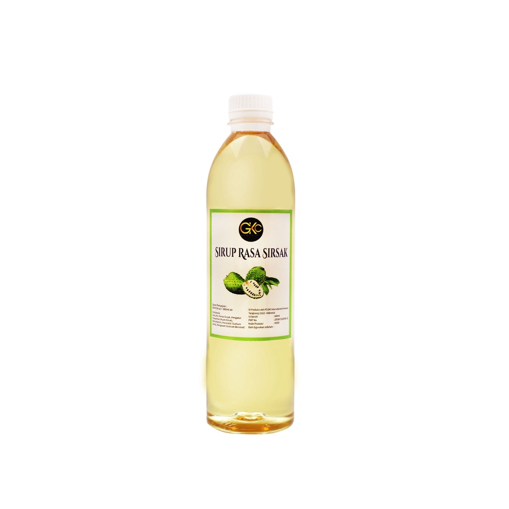 Sirup Sirsak / Soursop Syrup Minuman GKC Heritage 640 ml (Import Quality)