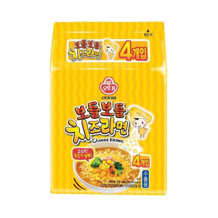 

Ottogi chesee Ramen (111g x 4pc) 444gram