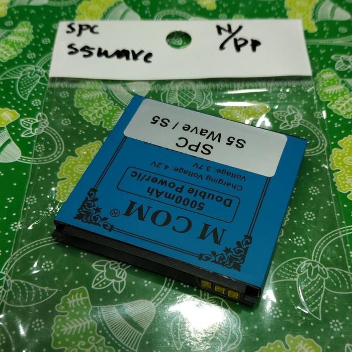 baterai spc s5 wave s5wave double power battery battle batre batt