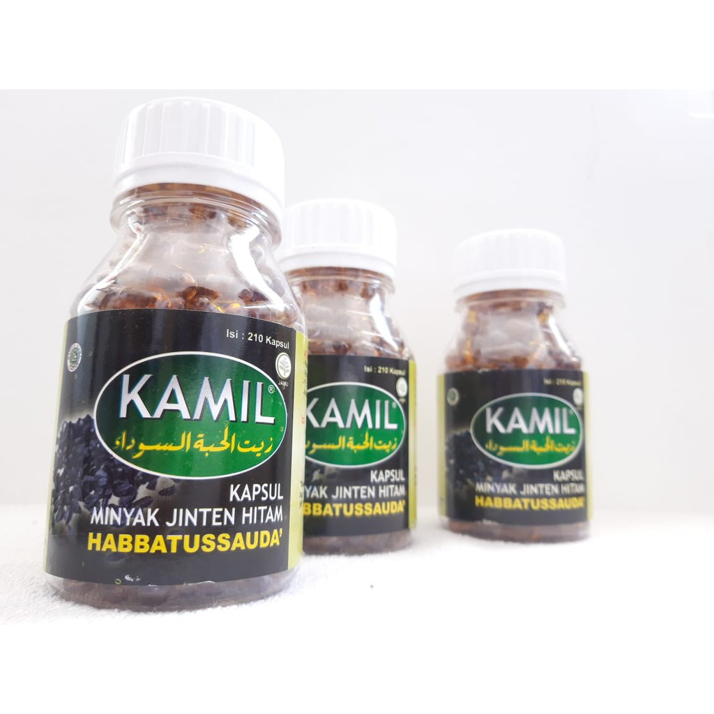 KAMIL Minyak Habbatussauda Murni Jinten Hitam Alami Premium Habbats Berkualitas