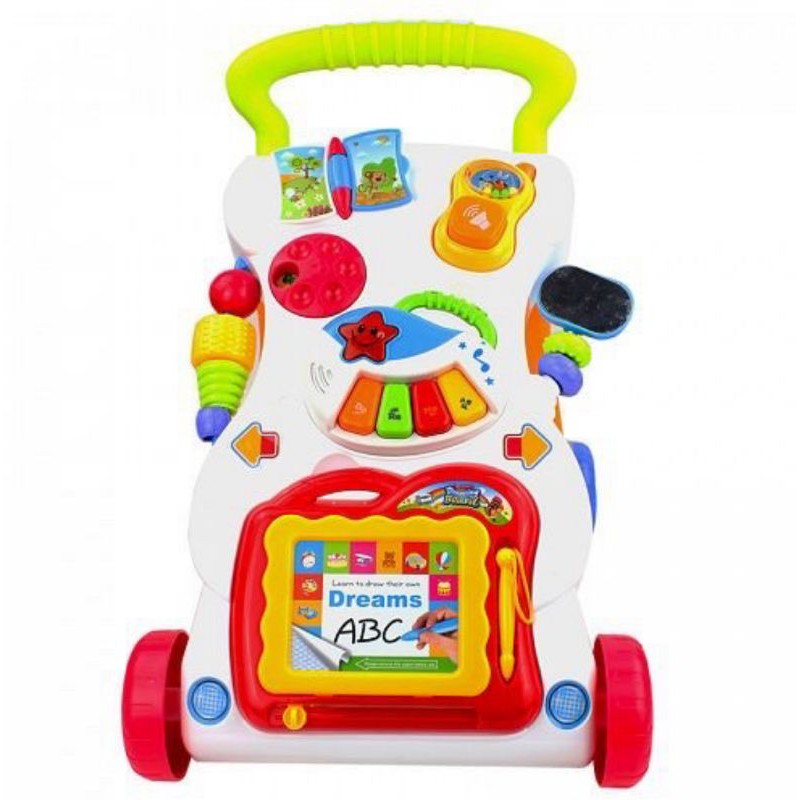 Mainan bayi music Walker / baby Walker bayi belajar jalan