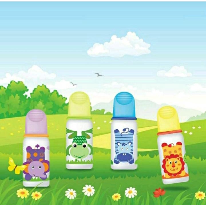 Baby Safe Feeding Bottle 125ml JS003