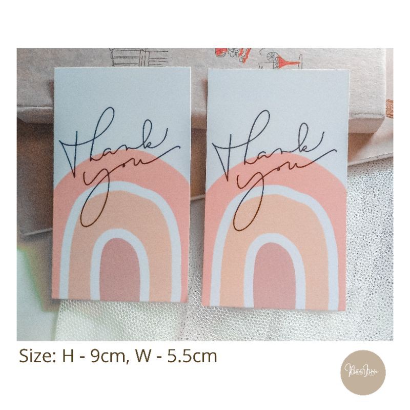 

Thank You Card/Gift Card/Kartu Ucapan NLD 002