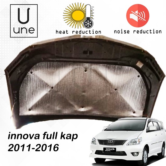 Peredam Panas Kap Mesin Mobil Innova 2011-2016 Part 2 Full Kap TOP Premium
