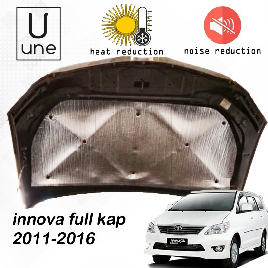 Peredam Panas Kap Mesin Mobil Innova 2011-2016 Part 2 Full Kap TOP Premium