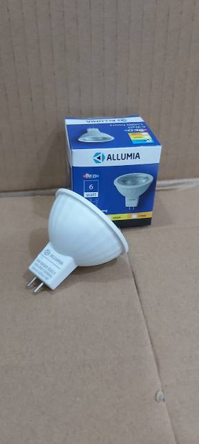 Lampu Tusuk MR16 LED 6w Allumia Putih 6500K 430Lm