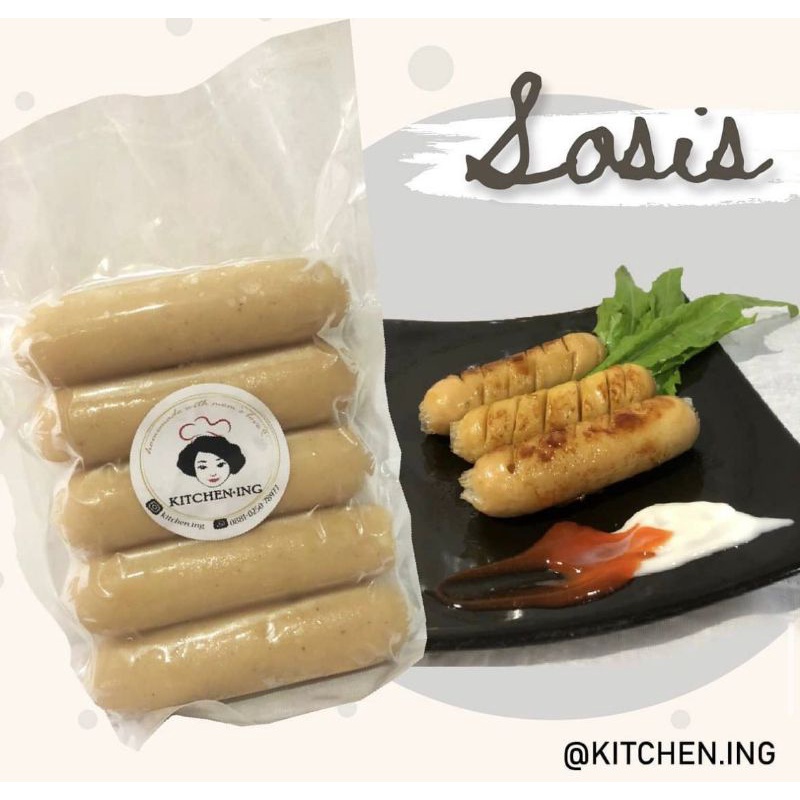 

Sosis ayam/ Sosis Homemade/ Sosis Ayam Frankfurter