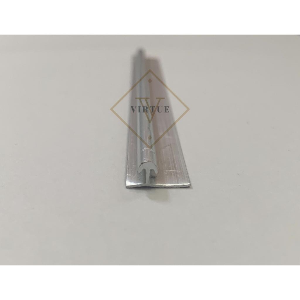 Lis/ List Aluminium untuk Karet Kawat/ Kasa Nyamuk